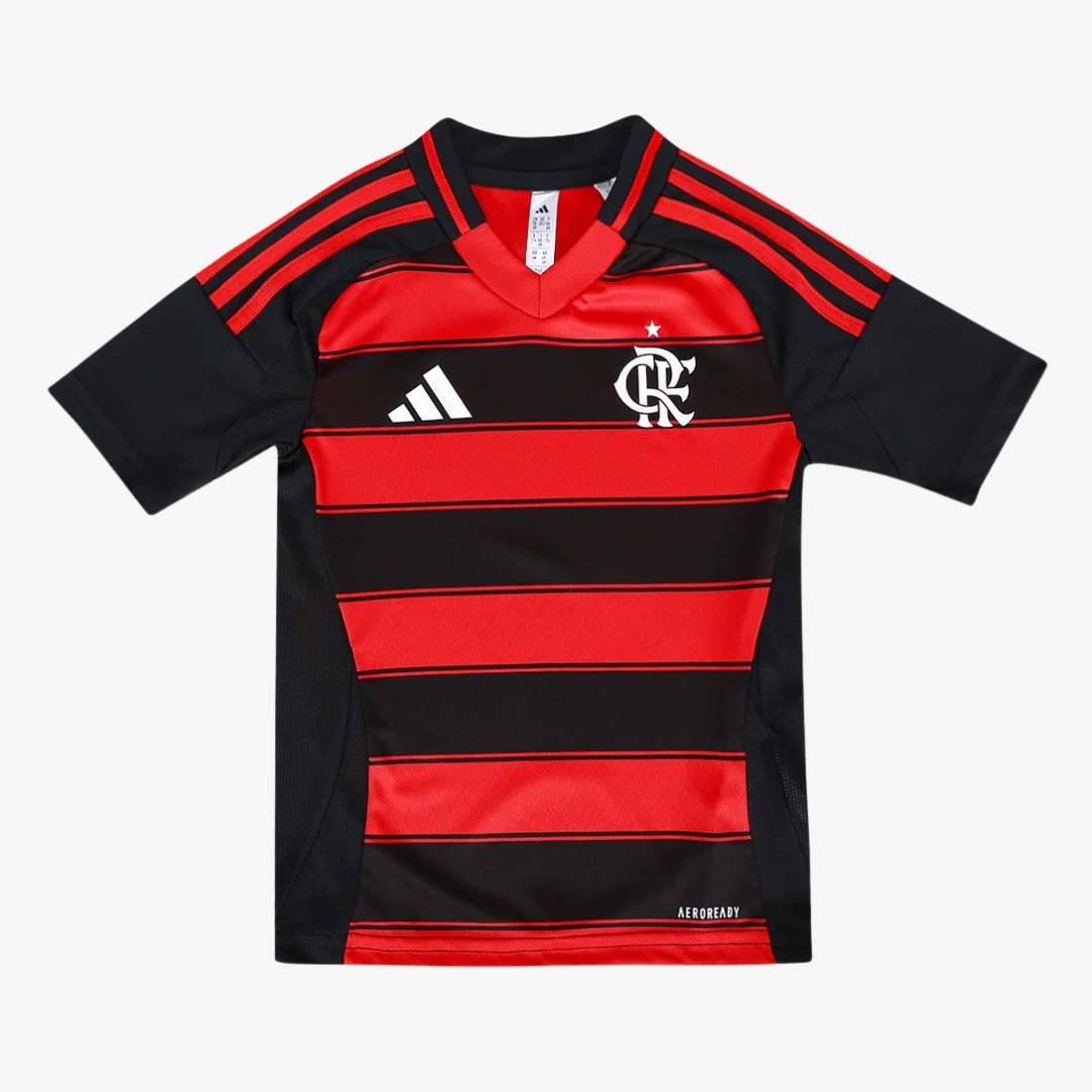 CONJUNTO INFANTIL ADIDAS FLAMENGO 2024/25 II