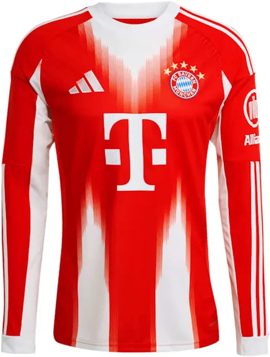 Camisa Bayer de Munique 2025/26 Home - Manga Longa