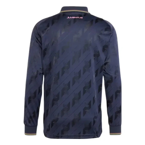 Camisa Juventus Azul Adidas Originals  2024/25 Manga Longa
