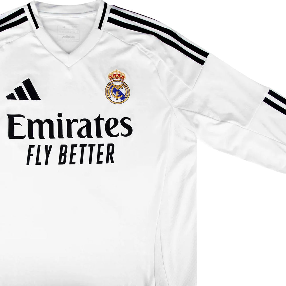 Camisa Real Madrid 2024/25 Home - Manga Longa