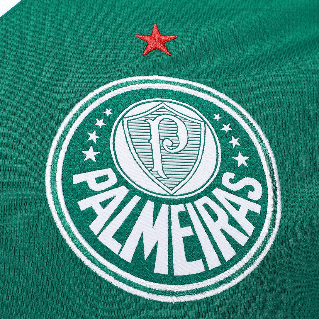 Camisa Palmeiras Home 25/26 s/n Torcedor Puma Masculina - Verde