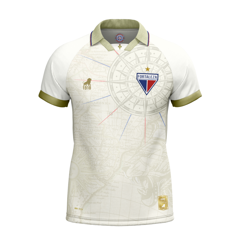 Camisa Fortaleza La Dorada 1918 Leão - Dorada