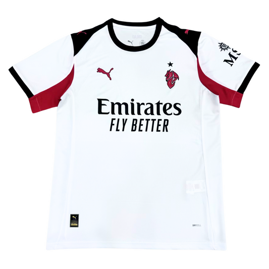 Camisa A.C Milan Away 25/26 - Torcedor Masculina Puma - Branco