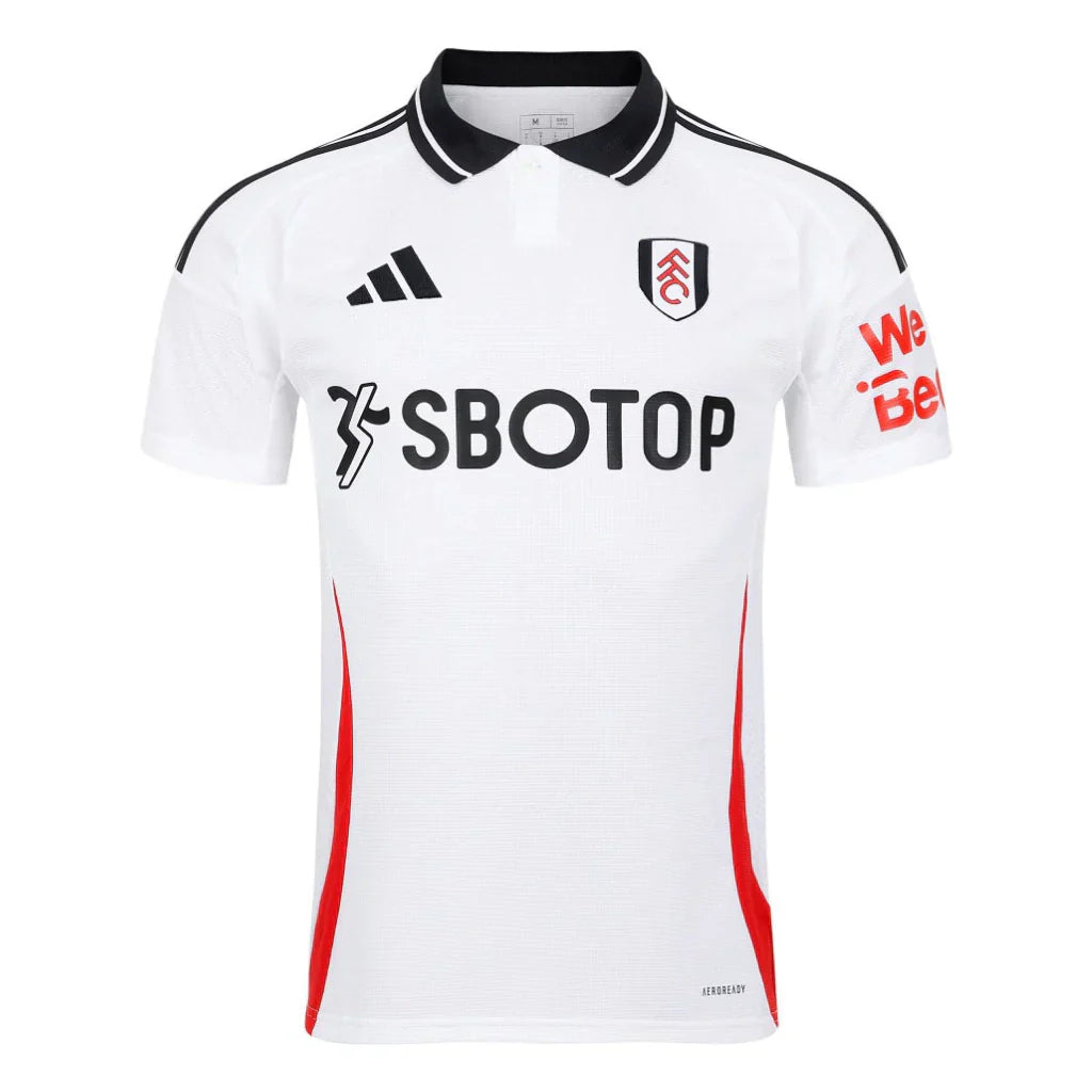Camisa Fulham I 24/25 Adidas Masculina - Branco