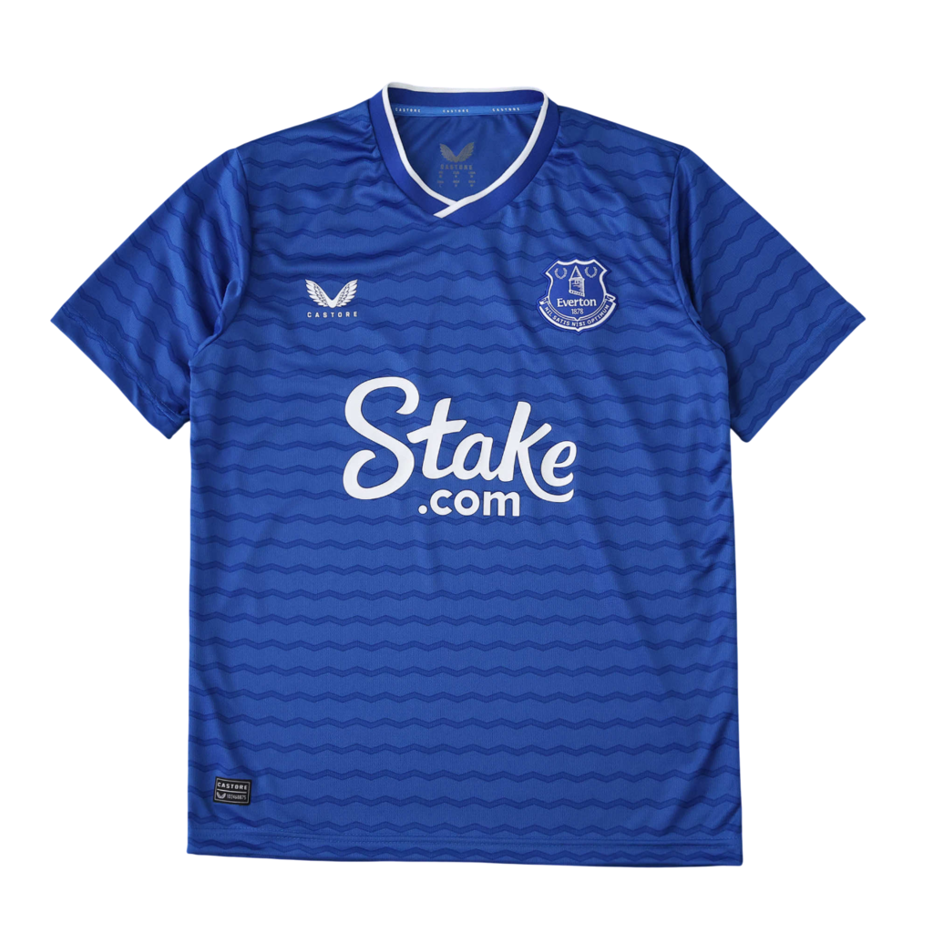 Camisa Everton Home 25/26 s/n° Torcedor Castore Masculina - Azul