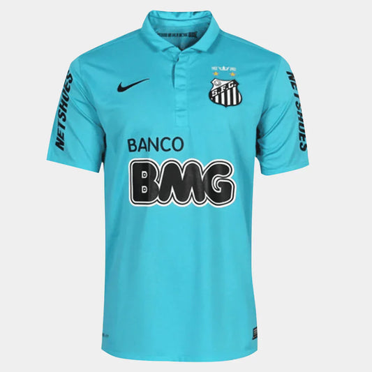 Camisa Peixão Retrô 11/12 Nike Torcedor - Azul