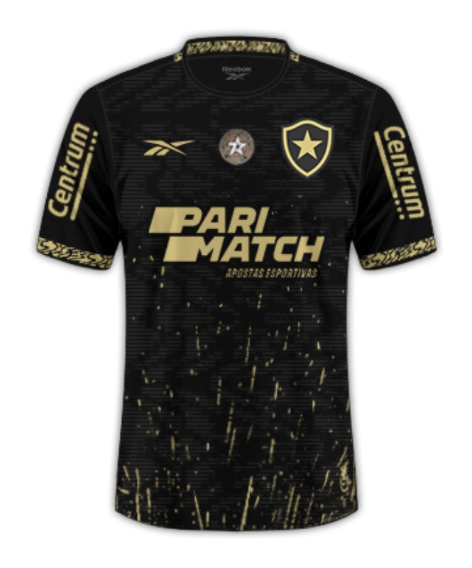 Camisa Botafogo 24/25 Away Reebok Torcedor - Preta