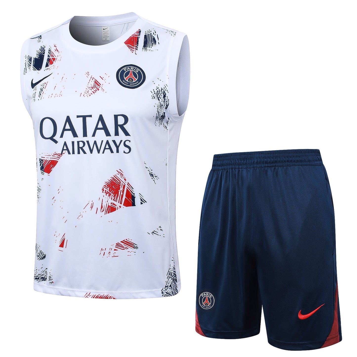 Conjunto Regata Paris Saint Germain 2024/25 - Branca