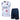 Conjunto Regata Paris Saint Germain 2024/25 - Branca