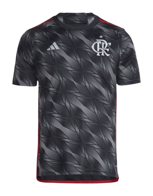 Camisa Flamengo 24/25 Third Adidas Torcedor - Preto