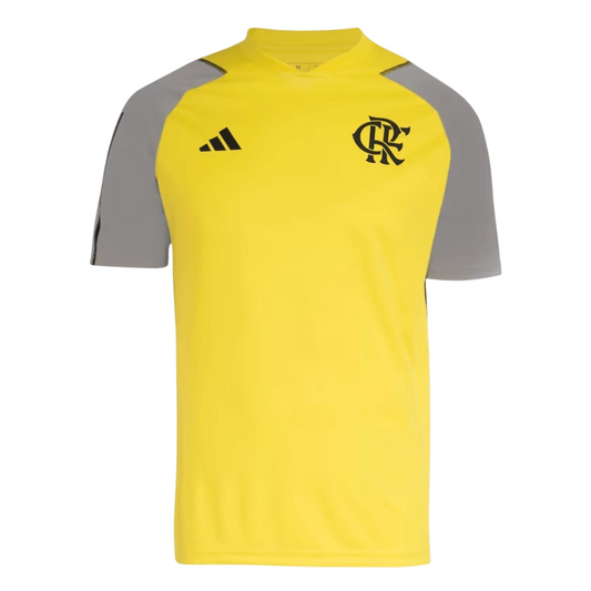Camisa Flamengo 24/25 Treino Adidas Torcedor - Amarela