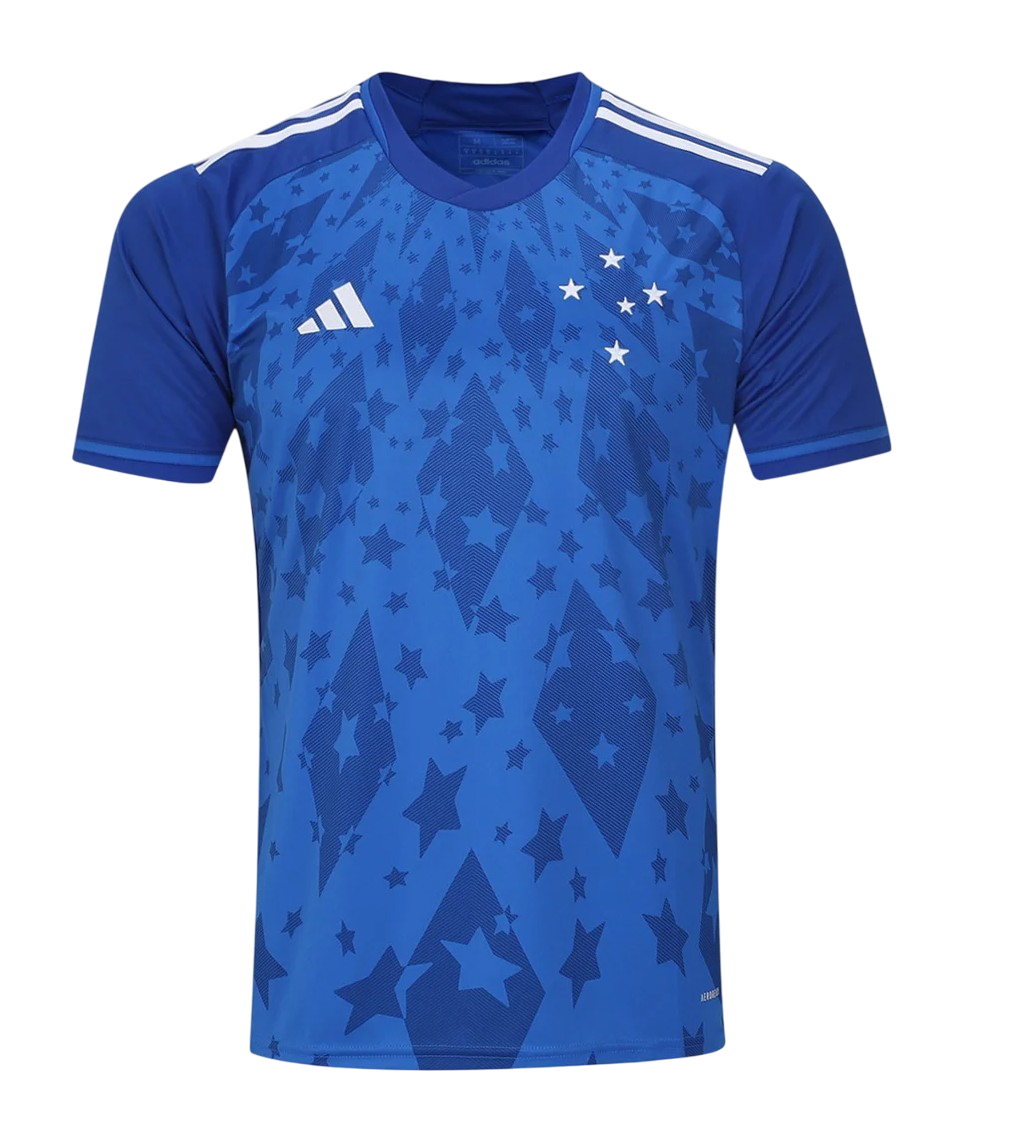 Camisa Cruzeiro 24/25 Home Adidas Torcedor - Azul