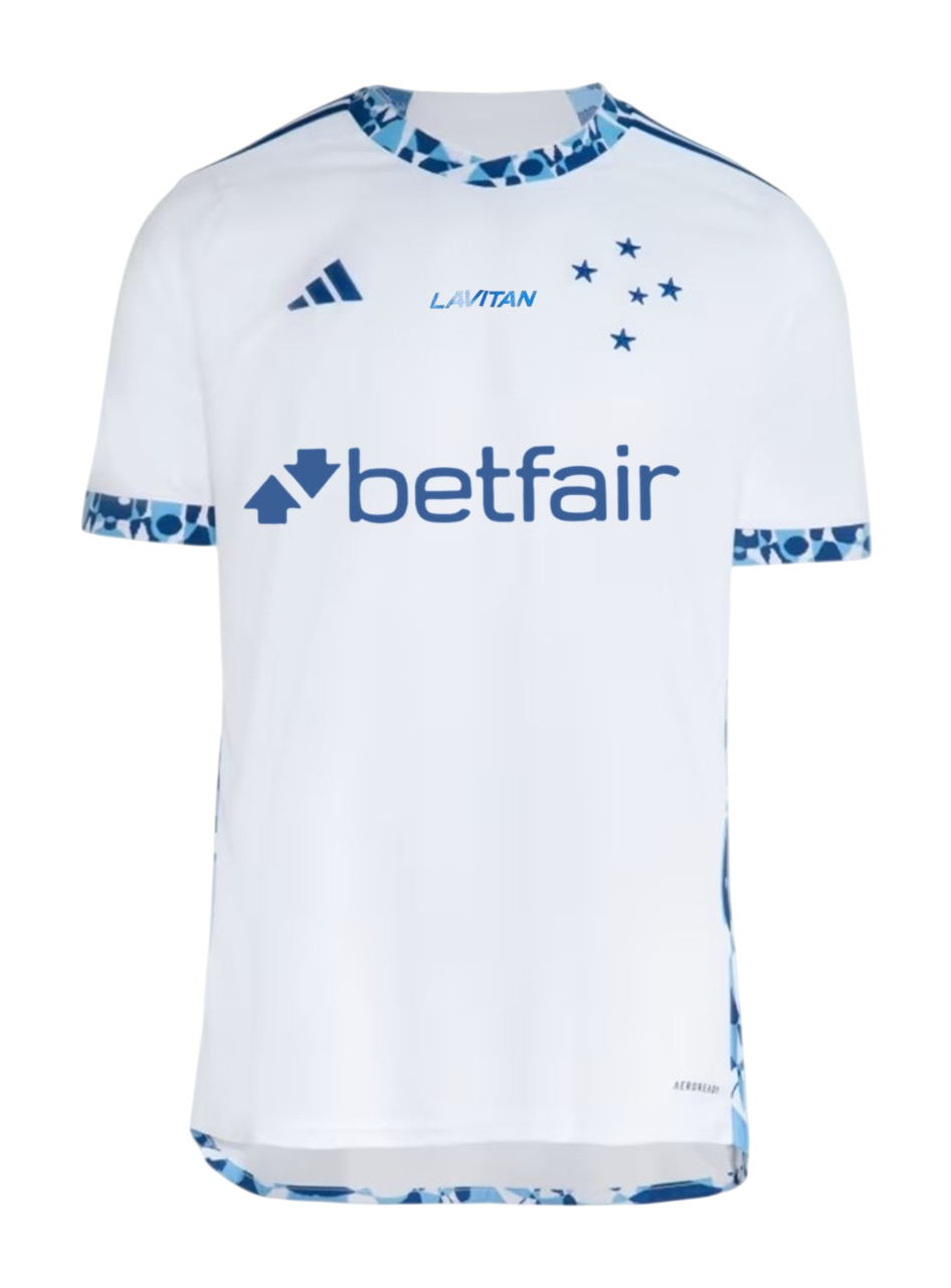 Camisa Cruzeiro 24/25 Away Adidas Torcedor - Branca