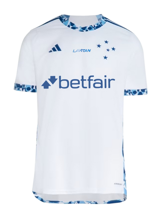 Camisa Cruzeiro 24/25 Away Adidas Torcedor - Branca