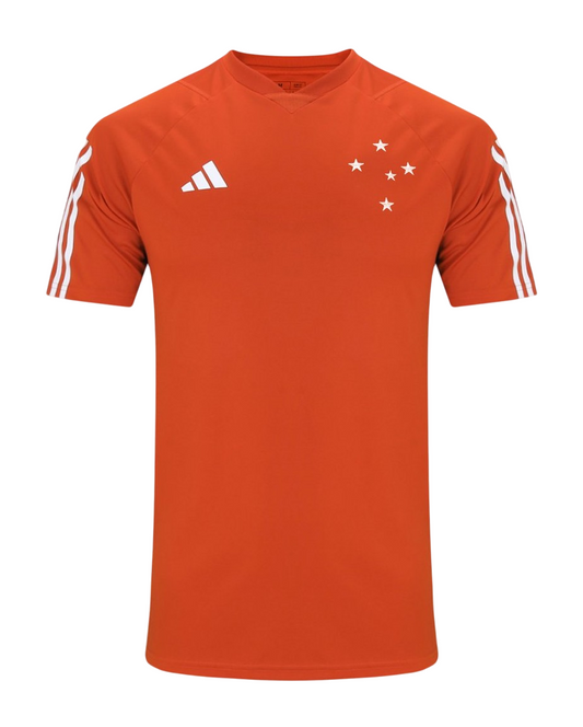 Camisa Cruzeiro 25/26 Treino Adidas Torcedor - Laranja