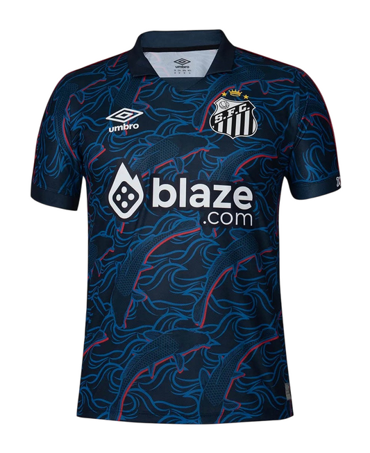 Camisa Peixão 23/24 Third Umbro Torcedor - Azul