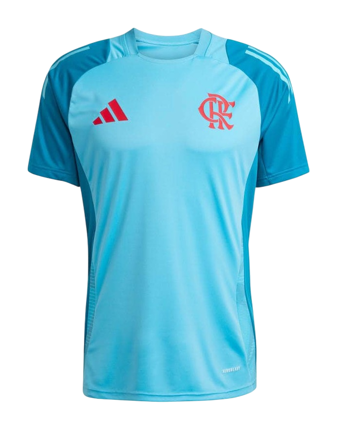 Camisa Flamengo 25/26 Treino Adidas Torcedor - Azul