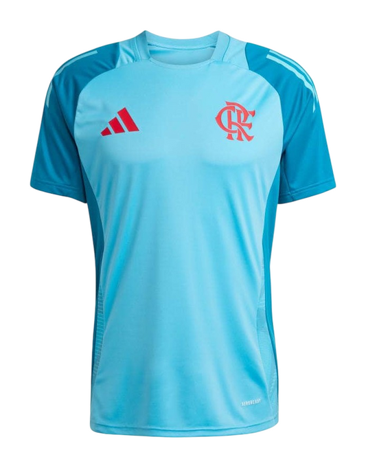 Camisa Flamengo 25/26 Treino Adidas Torcedor - Azul