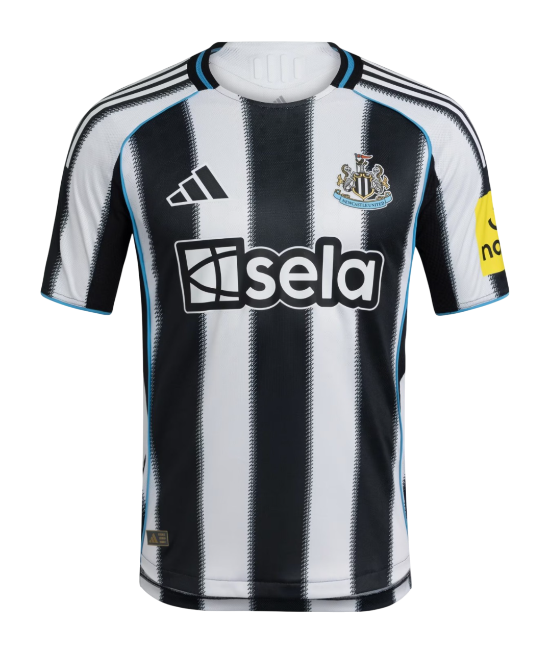 Camisa Newcastle Home 25/26 s/n° Torcedor Adidas Masculina - Listrada