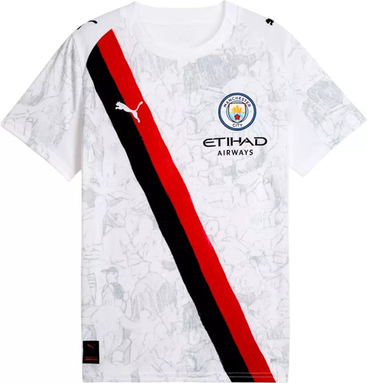 Camisa Manchester City Away 25/26 s/n° Torcedor Puma Masculina - Branco
