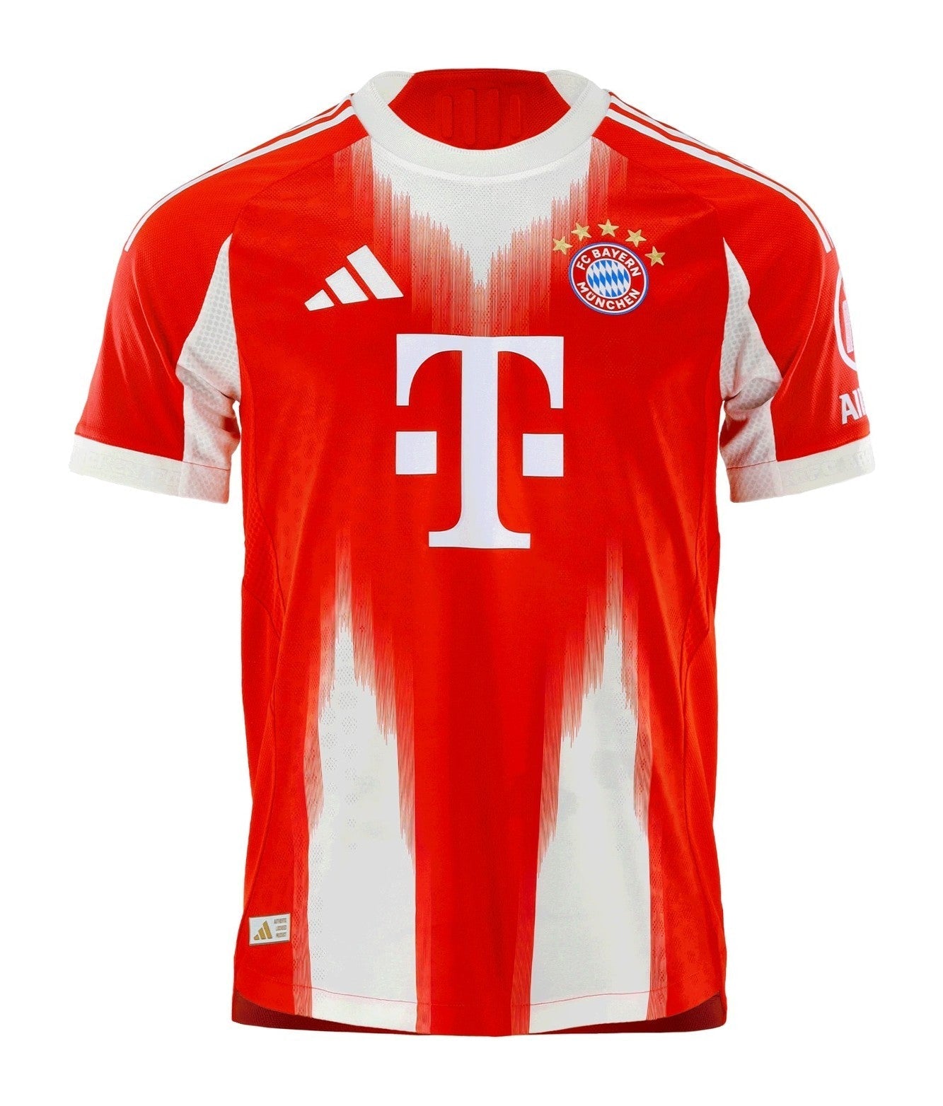 Camisa Bayern de Munich  Home 25/26 - Masculina Torcedor  Adidas - Vermelha e Branca