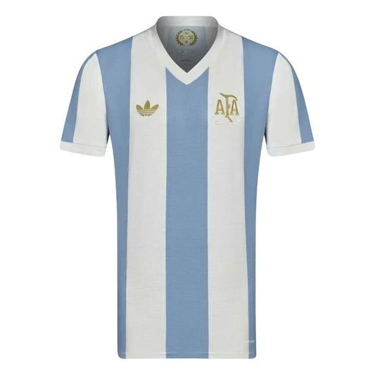 Camisa Argentina Edição 50 Anos 24/25 Azul e Branca - Adidas Masculino Torcedor